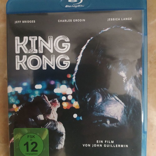 King Kong 1976 Blu Ray new without Greek subtitles