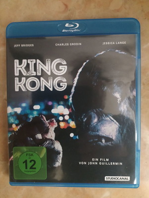 King Kong 1976 Blu Ray new without Greek subtitles
