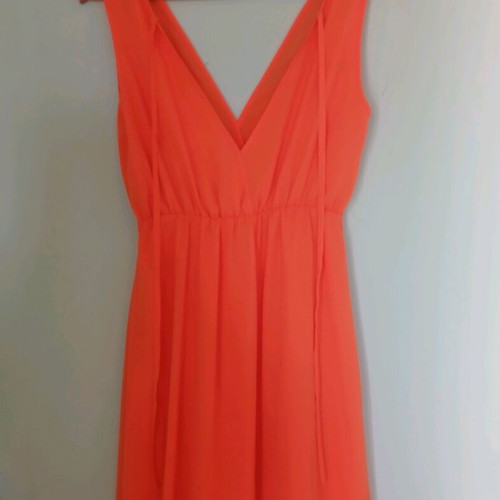 Lavand dress new, summer style, size M, orange