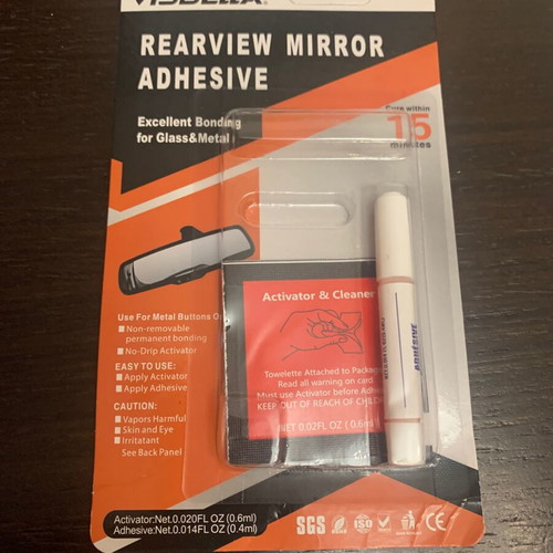 Rearview mirror adhesive new for car windshield