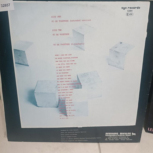 Hivoh To Be Together 12" Italodisco vinyl