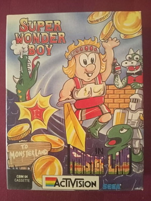 Commodore 64 Super Wonder Boy game like new