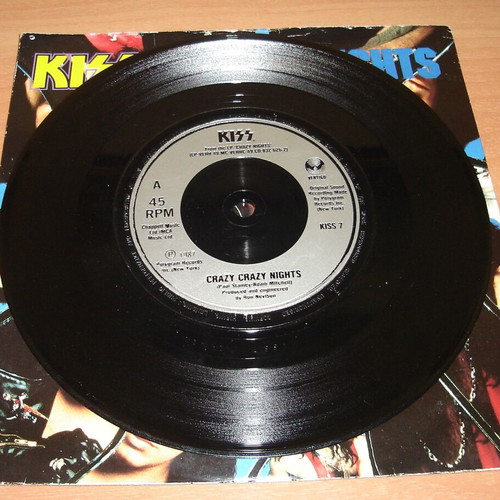 KISS – Crazy Crazy Nights (45 RPM)