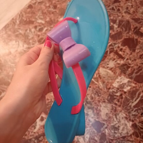 Sea flip flops size 36, plastic, like new