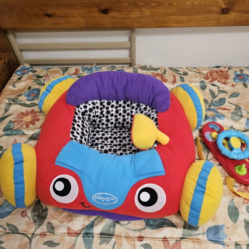 Playgro Music And Lights Comfy Car baby pillow like new