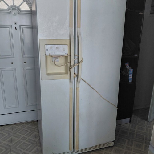 General Electric refrigerator used, wardrobe style