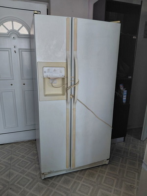 General Electric refrigerator used, wardrobe style