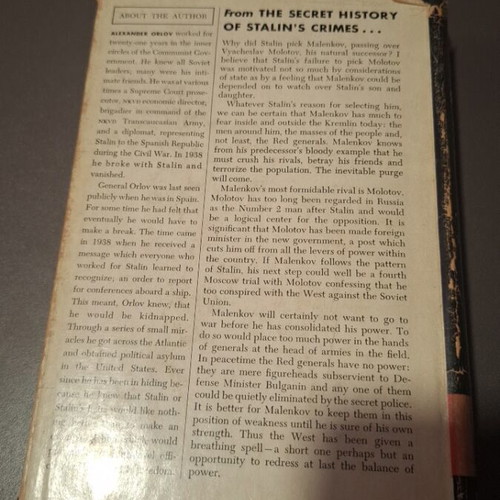 The Secret History Of Stalin's Crimes by Alexander Orlov hardcover