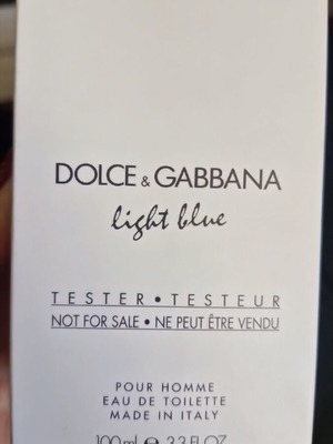 Dolce and Gabbana Light Blue 100ml new, sealed
