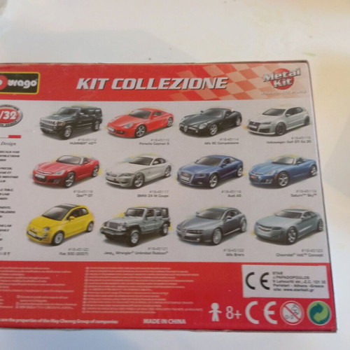 Assembled toy car new with original packaging