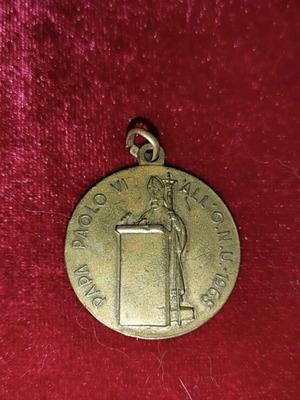 Pope Paul VI Medallion from '65