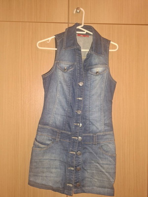 Mexx Fashion blue denim dress like new, size S