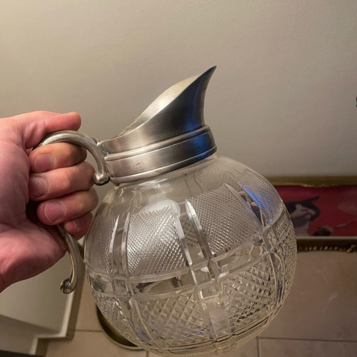 Crystal pitcher like new