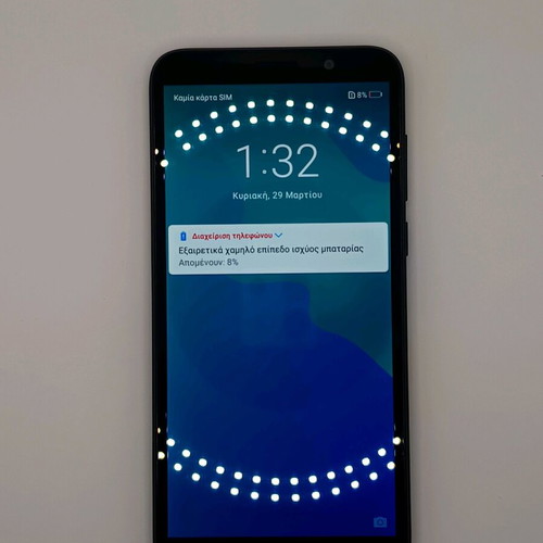 Huawei Y5 2018 black like new, 16GB, dual SIM