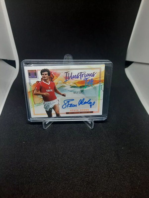 Panini Impeccable E.P.L. Soccer Steve Hodge Illustrious Ink κάρτα μεταχειρισμένη 05/10