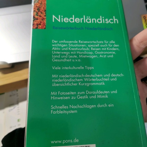 PONS German-Dutch Dictionary like new