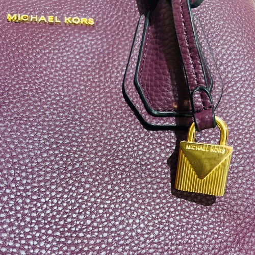 Michael Kors Mercer bag used, crossbody, burgundy
