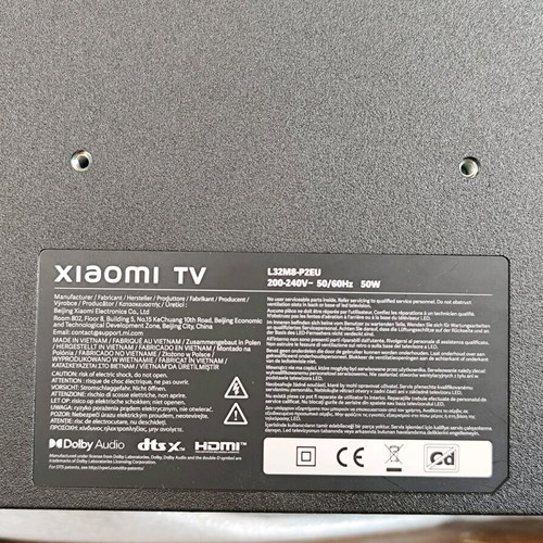 Xiaomi Smart TV L32M8 P2EU used with broken screen for parts