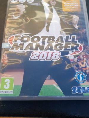 Football Manager 2018 like new, for PC