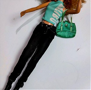 Barbie 2010 Mattel Αυθεντική με βάση στήριξης και θήκη.