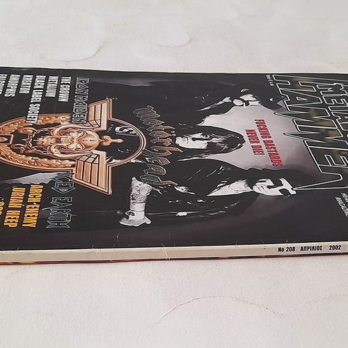 Metal Hammer 208 2002 with minor wear