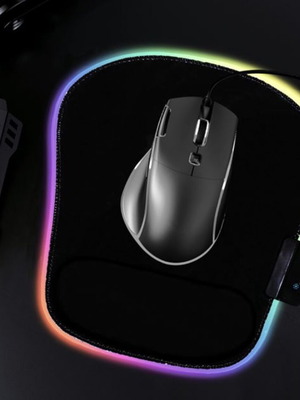 Gaming mouse pad with LED lighting, new