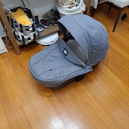 Quax Avenue Trio stroller used, dark gray 3 in 1