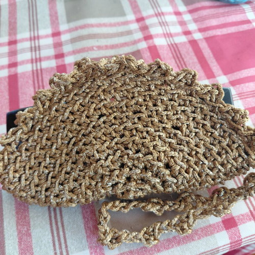 Handmade Glasses Case with Crochet Propylene