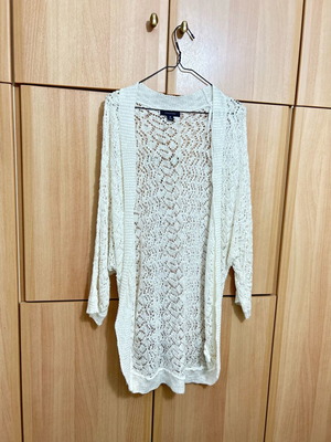 Lace cardigan like new, white, comfortable spring summer wear
