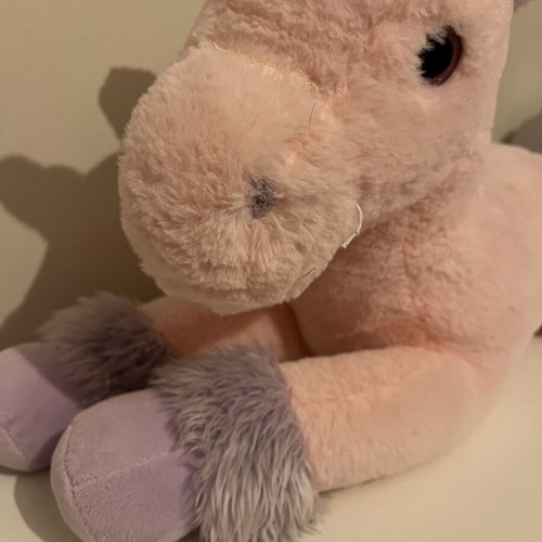 Unicorn plush large 70x40cm by Keel Toys used, excellent condition