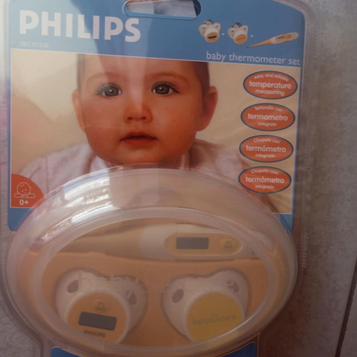 Philips baby digital thermometer set new
