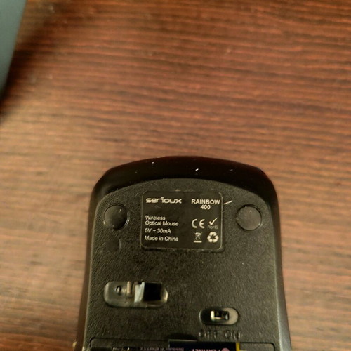 Serioux Rainbow 400 wireless mouse used, optical