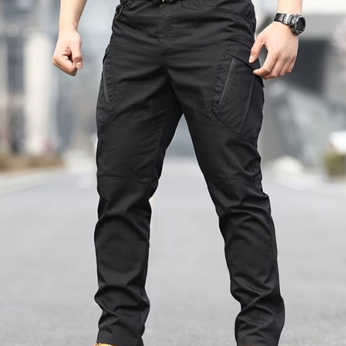 Tactical pants spring/autumn black new