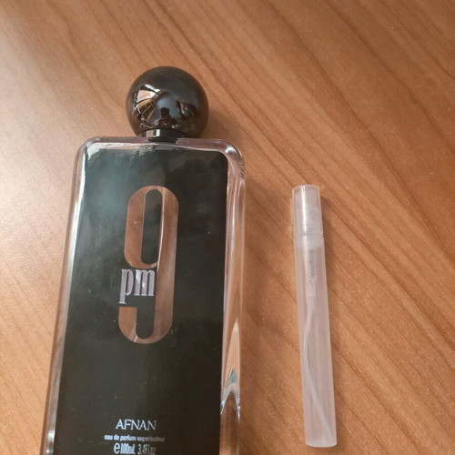 Afnan 9Pm perfume new, 5ml and 10ml samples