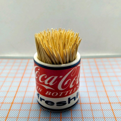 Porcelain Coca-Cola toothpick holder new