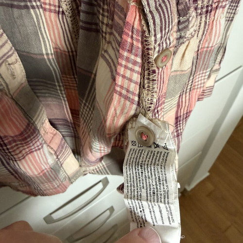 Tally Weijl checked shirt size 36 used, multicolor