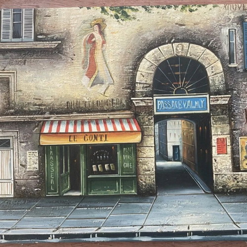 Painting new 50x60 cm oil on canvas signed by Malcolm Macdonald