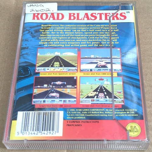Road Blasters (US Gold) Amstrad cassette like new