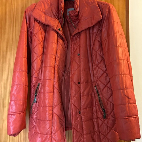 Women's orange jacket new, size UK 14