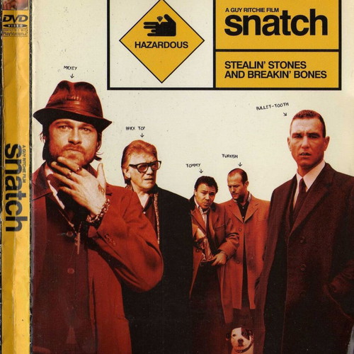 Snatch DVD μεταχειρισμένο, κωμωδία και αστυνομική με υπότιτλους