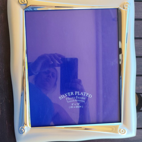 Silver plated photo frame 20x25 cm
