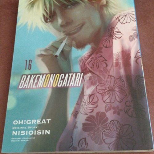Bakemonogatari manga volume 16 new, English