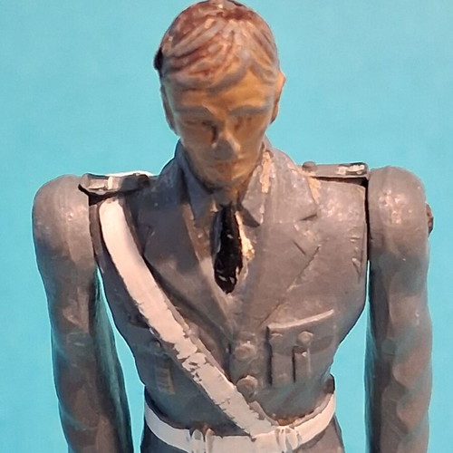 Traffic police soldier figure used, 60s-70s decade, PAL