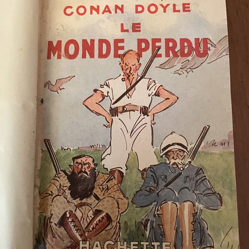 Le Monde Perdu by Arthur Conan Doyle first edition 1921 like new, French