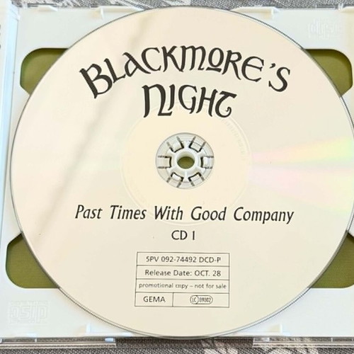 Blackmore's Night Past Times With Good Company 2CD promo used, folk