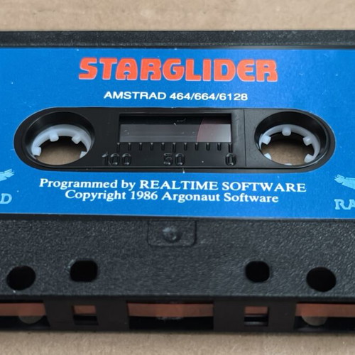 Starglider Amstrad cassette game like new