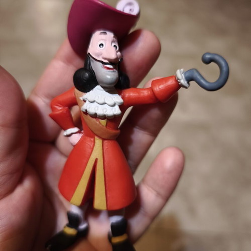 Captain Hook figure used, Bullyland, 10 cm