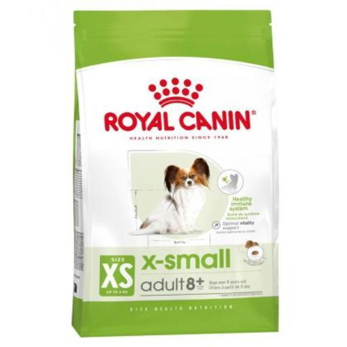 Royal Canin X-Small Adult 8+ Dog Food 1.5kg New