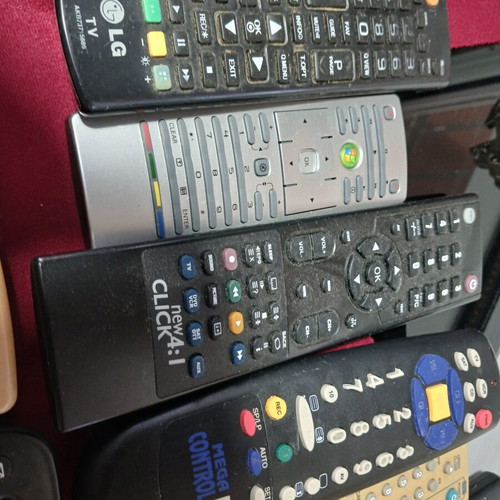 Remote controls used, assorted pack