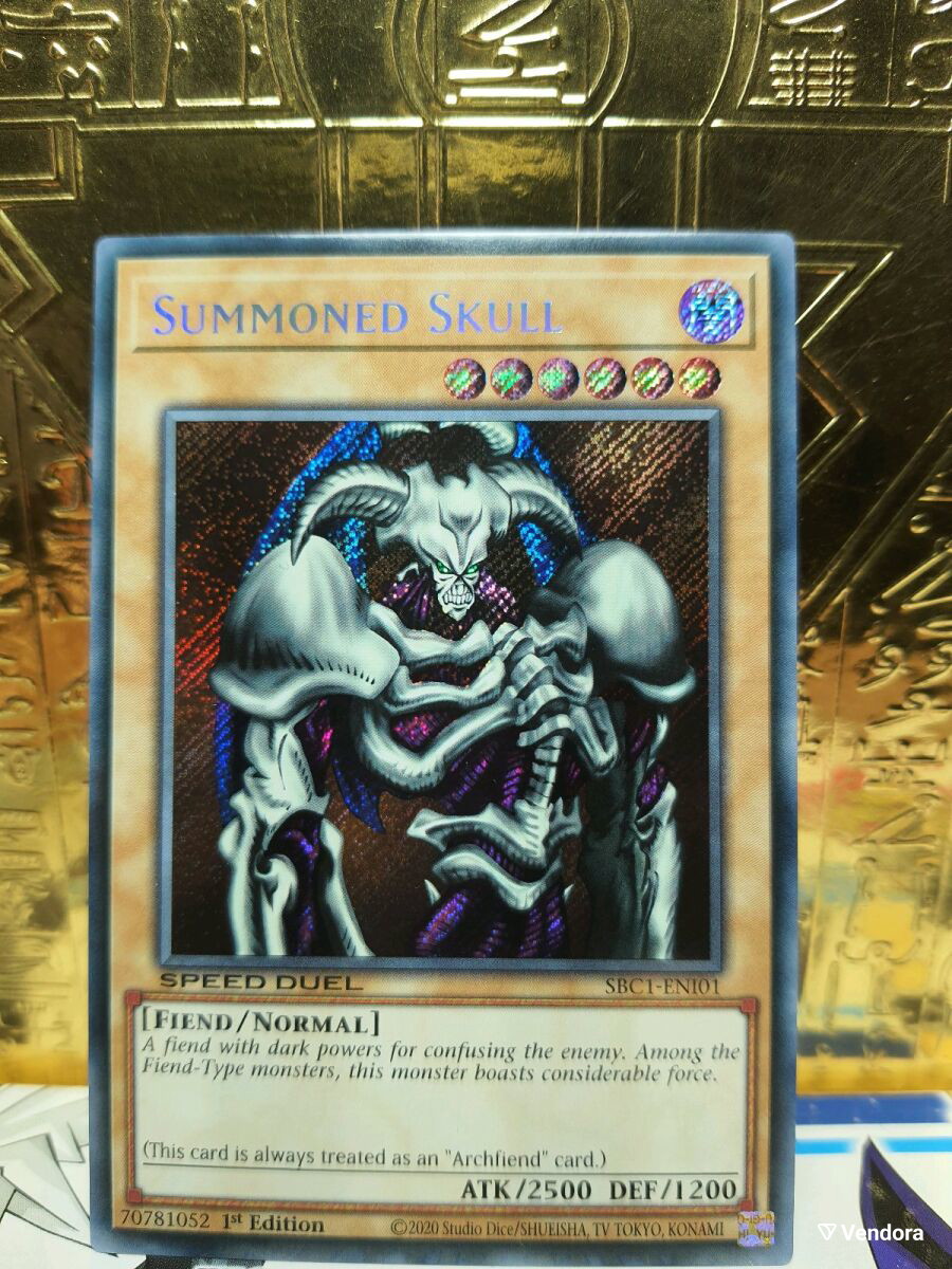 Summoned Skull Yu-Gi-Oh! card near mint, -  11,00 - Vendora.cy
